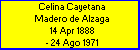 Celina Cayetana Madero de Alzaga