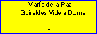 Mar�a de la Paz G�iraldes Videla Dorna