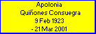 Apolonia Quiñones Consuegra